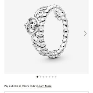 Pandora princess ring